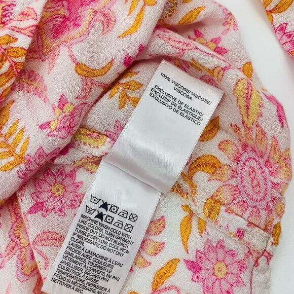 Lucky brand | Floral Pink Women's Top | medium - Picture 5 of 7